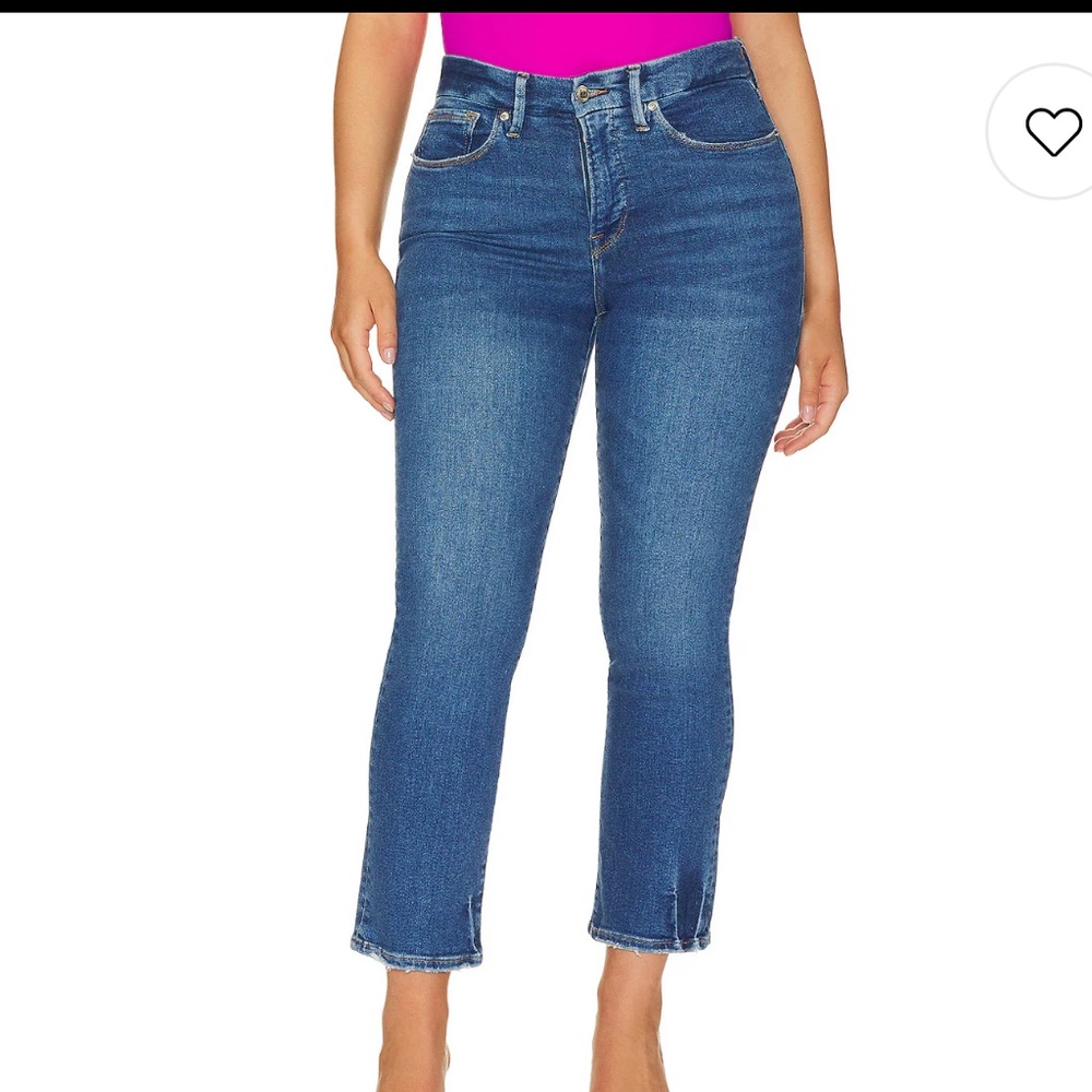 Good American Fits Everybody Good Legs Straight Leg Jeans size 20-26
